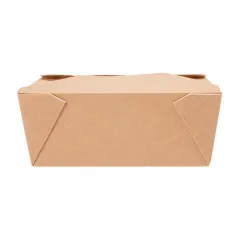 BOÎTES AMÉRICAINES MICRO-ONDABLES THEPACK 1350 ML 15,2x12,1x6,5 CM NATUREL CARTON NANO-MICRO + PP (300 UNITÉ)